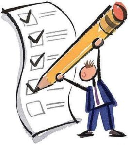filling out paperwork for low income